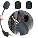 Replacement Mic for HyperX Cloud, Cloud X, Cloud II, Cloud Core, Cloud Pro Silver (New Version After 2021) – Noise Cancelling Boom Microphone Compatible with Gaming Consoles, PC, 3.5mm Jack
