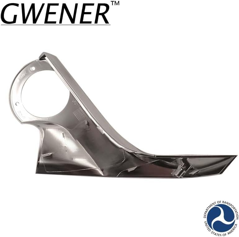 Tesla Model 3 2017-2021 upper triangle R material ABS electroplated parts