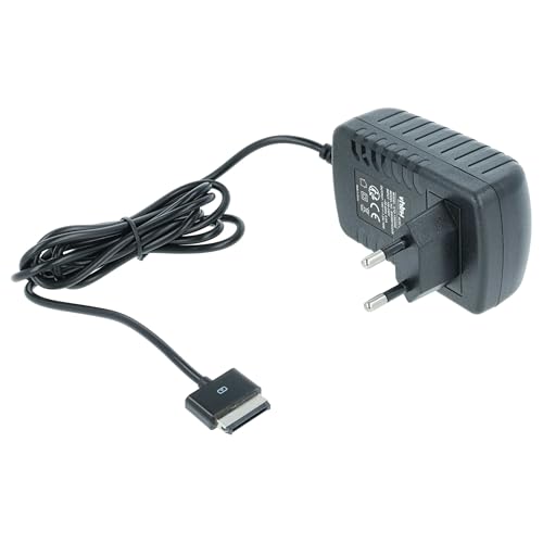 vhbw Cargador Compatible con ASUS EEE Pad Transformador TF101, TF201, TF700, TF700T, TF300, Slider SL101, Prime TF201, TF101G, TF300T, TF300TG