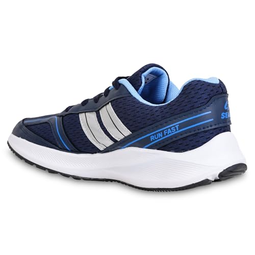 Image of SEAGA Sports Men Running Sports Shoe, Super Soft, Breathable, Casual Sneaker Shoes for Men, Anti Skid, Cushioned Insole Running Shoes