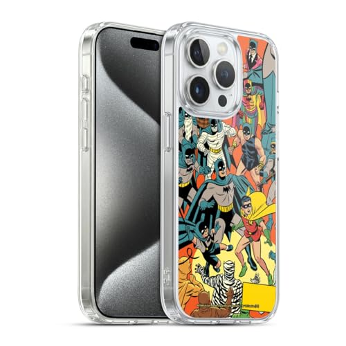 Funda Robin flexible antiarañazos para iPhone 15 Pro de gel amortiguador duradero