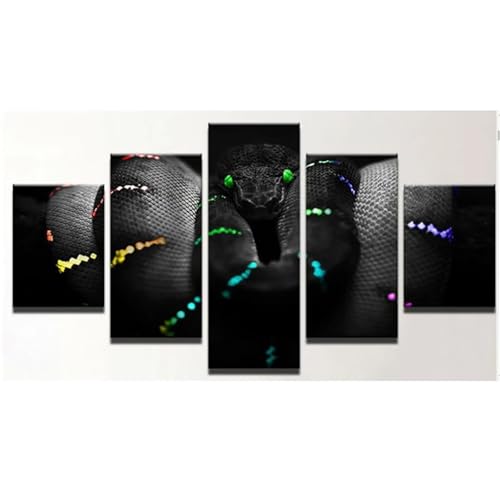 5D diamond painting kit complet animal serpent peinture diamant point de croix adulte N-7172