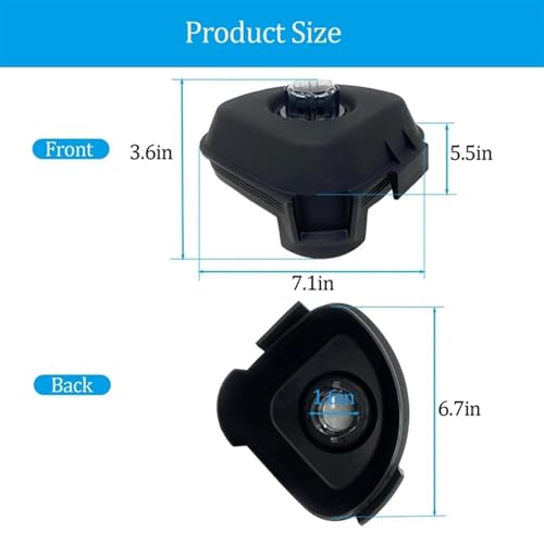 xiang123F for vitamix Advance Container Lid 48 Oz & 32 Oz, for vitamix VM0145,The Quiet One,Drink Machine Advance Blender Top Lid