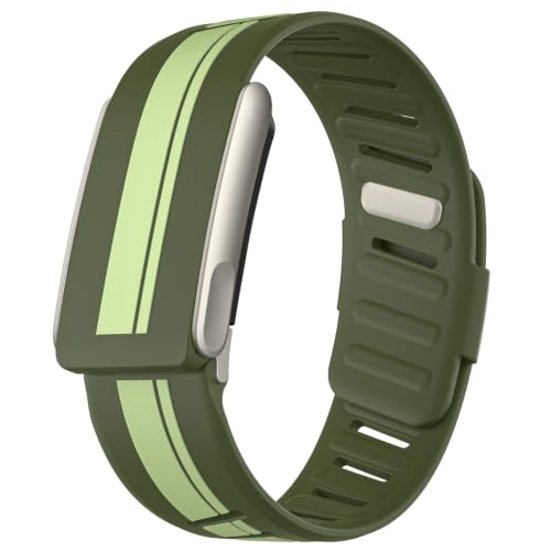 Image of omee Silicone Sport Band Compatible with Whoop 5.0 Band One, Peak and Life /MG Strap Men Women, Breathable Sport Adjustable Waterproof Replacement Wristbands Straps for Whoop 5.0 Silicone Bands