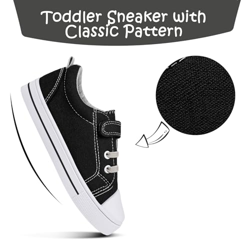 K KomForme Toddler Shoes Boys Girls Canvas Sneakers Size 4-133