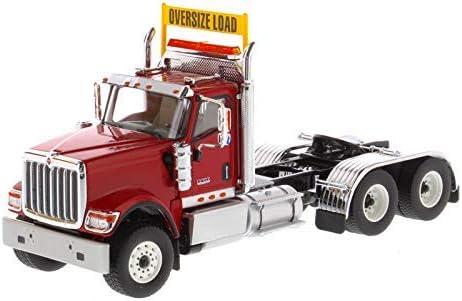 Diecast Masters International HX520 Day Cab Tandem Tractor Rojo 150 Diecast Model