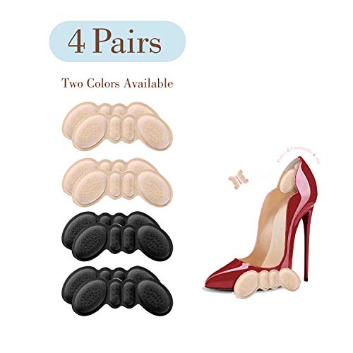Shoe Inserts for Women - Heel Pads, Heel Inserts for Shoes That are too big, Heel Cushion, Heel Grips, High...