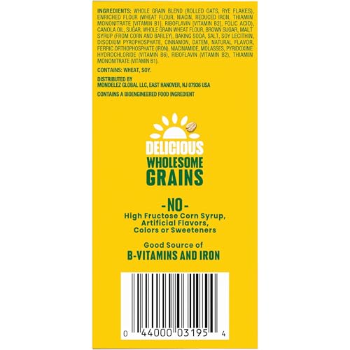 Image of belVita Breakfast Bars Biscuits, Cinnamon Brown Sugar, 5 Packs (4 Biscuits Per Pack)