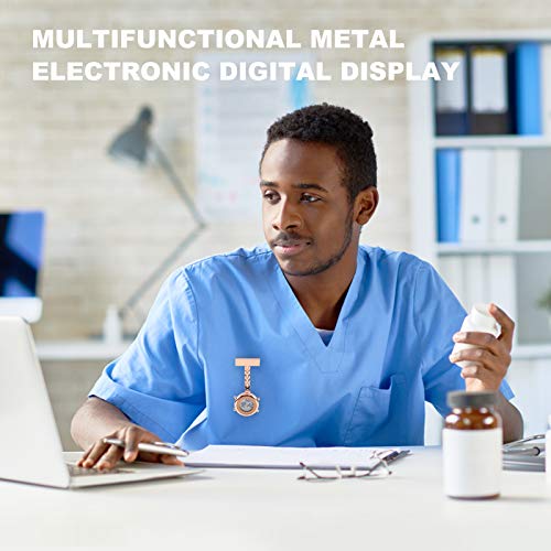 Kijk maar benodigdheden- Creative Hanging Fob Watch Electronic Digital Nurse Watch for Women Girls - Afbeelding 5