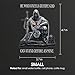 Premium Christian Templar Car Decal – Durable & Waterproof Vinyl Sticker 'He Who Kneels Before God' – Knight Templar Catholic Decal for Car, Truck, Window, Laptop, Tumbler (Size: 3.7'' x 4.7'')