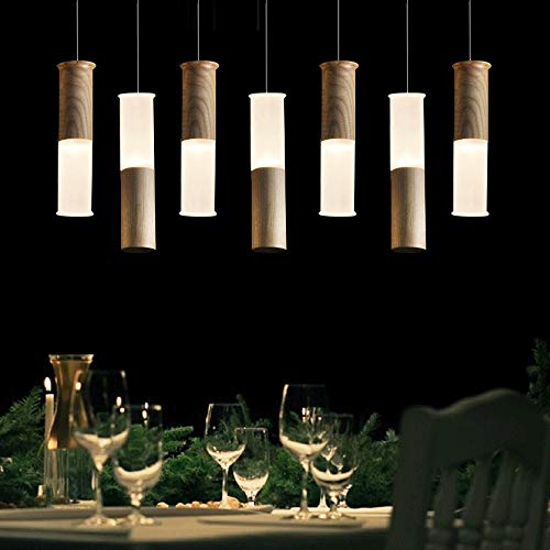 Suspension bois acrylique de qualité supérieure style moderne AC - 4