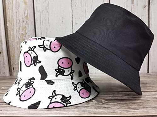 Image of Wide Brim Bucket Hat for Women Girl Men Boy