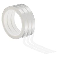 Vista 27 de PATIKIL Cinta de pizarra blanca de 1/2 pulgada, paquete de 3 cintas finas de borrado en seco de 72 yardas para marcado gráfico de arte de bricolaje