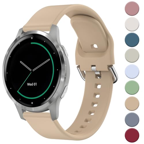 Image of Tobfit 18mm Silicone Watch Strap Compatible for Titan, Timex, Casio, Sonata,HMT etc,Quick Release Sport Loop Colorful Strap