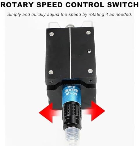 Pneumatic Grinding Machine, Angle Grinder Pneumatic Cutting Machine With, 30000 RPM Air Grinder, Handheld Abrasive Wheel Cutting Tool with 50mm Cutting Wheel for Die Cutting.