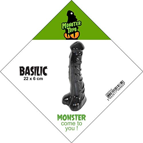Gode XL Basilic Monster Toys 6cm de largeur pour combler le manque de volume - 4