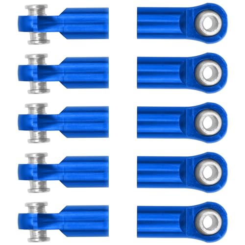 10Pcs ShareGoo M4 Ball Joint,M4 Tie Rod End 4mm Thread 4.0xL22mm Ball Head Holder Link Compatible...