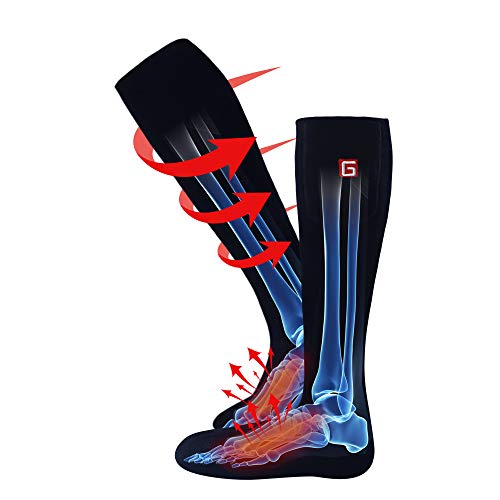 Heated Socks,Electric Socks Rechargeable Battery for Men Women,3 Heat