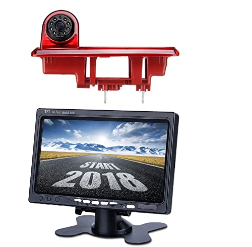 Moniteur 7" et caméra de recul 3e feu stop HD pour manœuvrer en toute sécurité