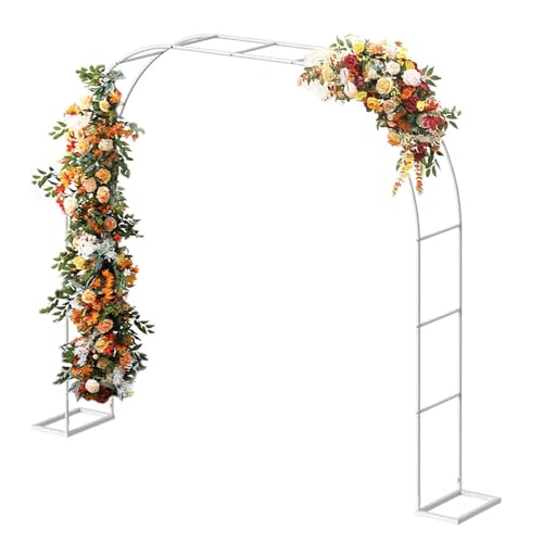 Support en acier blanc haut de gamme, structure extérieure pour jardin - 2