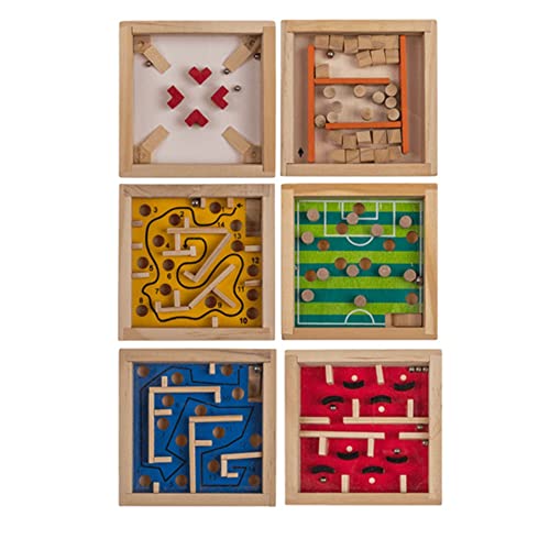 Juego de Madera Laberinto 9X9 CM