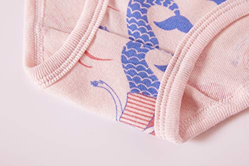 Family Feeling Little Girls Underwear Toddler Panties Big Kids Undies Soft 100% Cotton