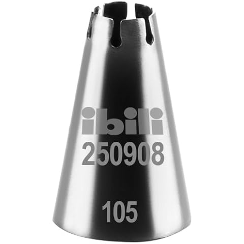 Ibili Stainless Steel Shell/Rope Piping Nozzle Cover