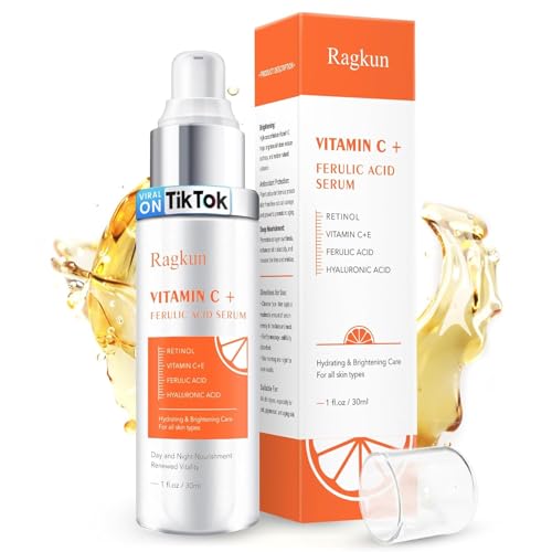20% Super Vitamin C Retinol Serum for Face, Dark Spot Remover for...