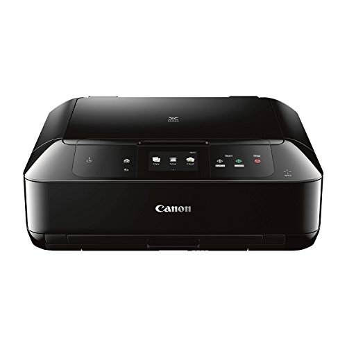 Canon Office Products MG7720 BK MG7720 Wireless All-in-One Printer with Scanner and Copier: Mobile and Tablet Printing, with Airprint(TM) and Google Cloud Print Compatible, Black, Works with Alexa