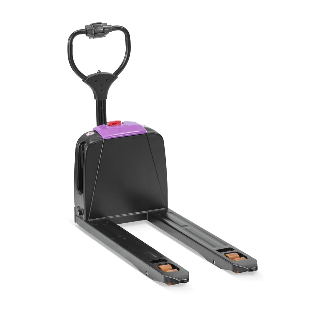AntOn by Jungheinrich Elektro-Hubwagen | 1.500 kg Tragkraft | 1.150 mm Gabellänge | Lithium-Ionen-Batterie 24 V / 20 Ah | Kurze Ladezeit | externes Ladegerät | 2. Akku integrierbar | E-Hubwagen