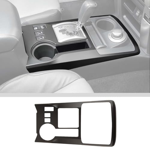 4Runner Gear Shift Panel Cover: Enhance Your Toyota 4Runner's Interior 3 Voodonala for 4Runner Gear Panel Trim Gear Shift Shifter Transmission Gearstick Selector Lever Panel Trim Gear Tray for 2010-2024+ Toyota 4Runner Interior Accessories, ABS Matt Black 1pc