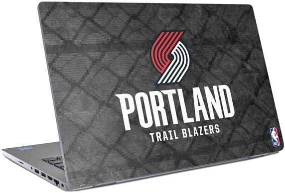 Skinit Decal Laptop Skin Compatible with Latitude 5420 - Officially Licensed NBA Portland Trail Blazers Dark Rust Design