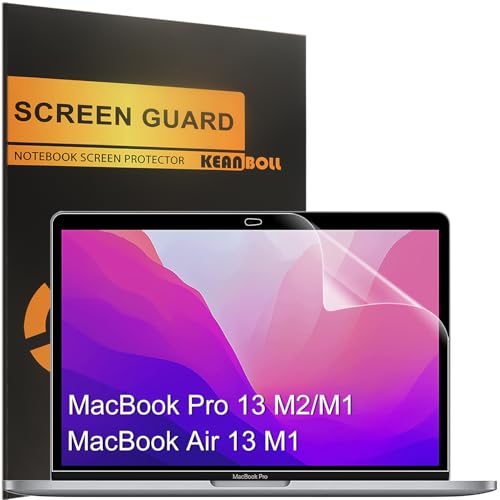 KEANBOLL 3-Pack Anti Glare (Matte) Screen Protector for MacBook Pro 13 Inch M2 M1-2022-2016 & MacBook Air 13 M1 2021-2018 -(Model A2338 A2289 A2251 A2159 A1706 A1708 A1989 A2337 M1 A2179 A1932)