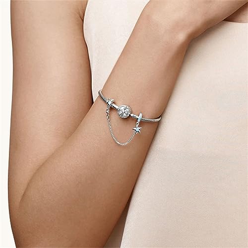 Image of GNOCE Ocean World Cute Animal Charm Beads,925 Sterling Silver Dangle Charms Fit Bracelets & Necklace, Hand-Finished Keepsake Travel Jewelry Gift for Women Men BBF