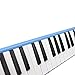Btuty Melodica Instrument Piano Musical Instrument for Beginner Gift with Carrying Bag Melodicas Talkbox (blue)