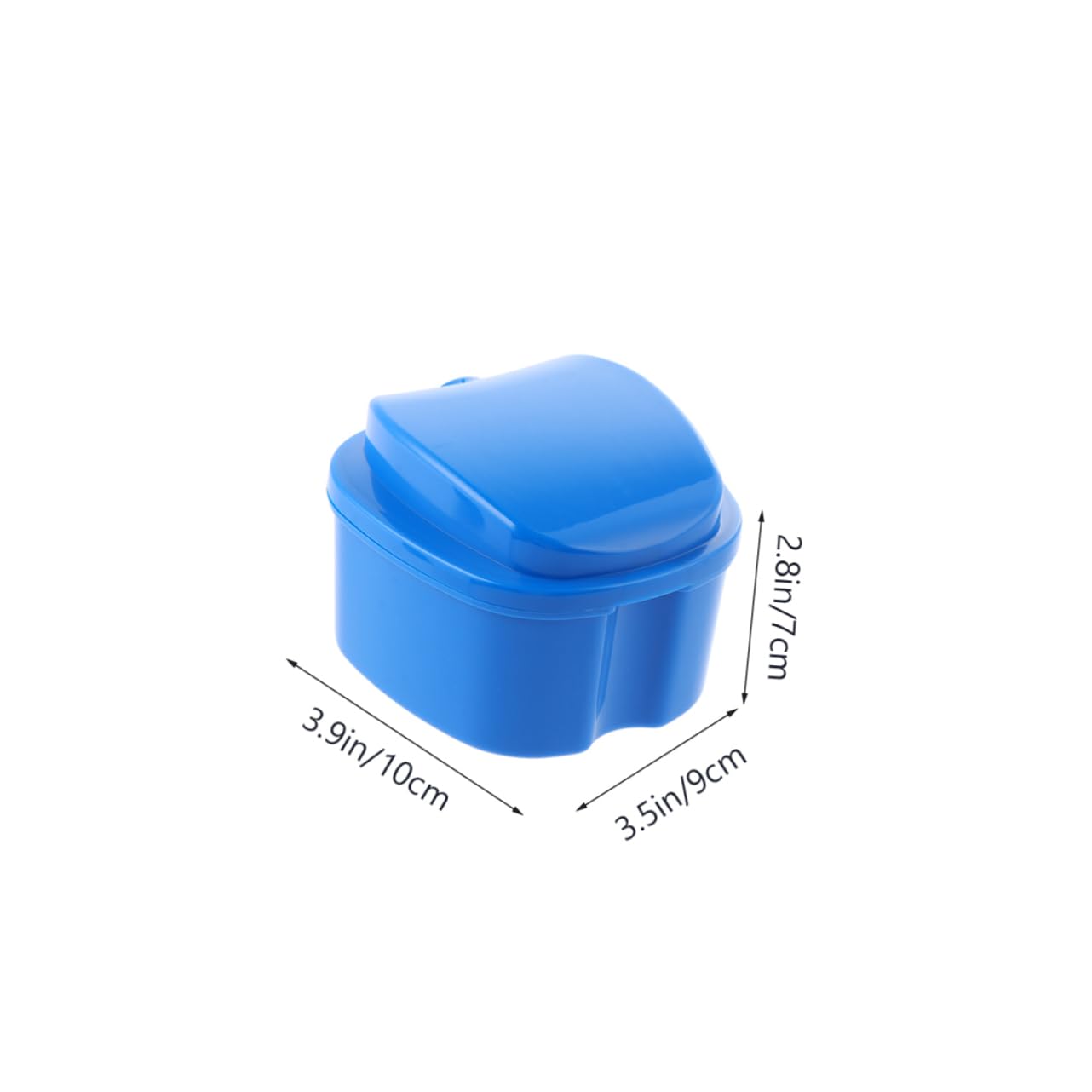 3pcs Denture Storage Case Retainer Box Retainer Case for False Teeth Portable Care Kit