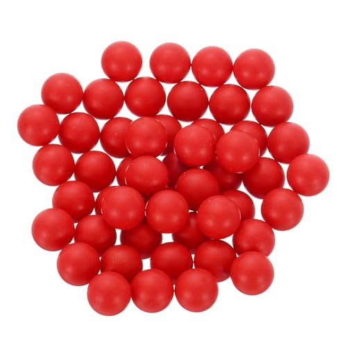 uxcell 300pcs PP Plastic Bearing Balls 10mm Solid Plastic Balls, Precision Bearing Ball, Red