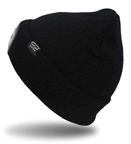 Mütze mit Licht von Gorilla Cases – Beanie in Schwarz