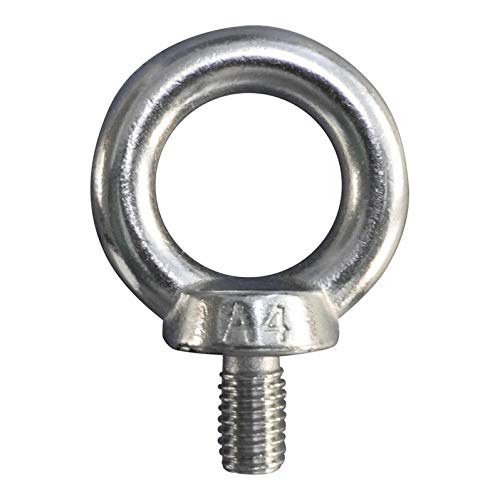 Lifting Eye Bolts - Stainless Steel A4 Marine-Grade (316) - M10 - Pack of 1