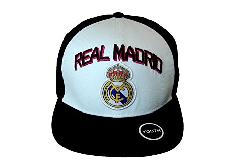 RHINOXGROUP Youth Kid Size Real Madrid Authentic Official Licensed Soccer Cap One Size -014 (Youth)