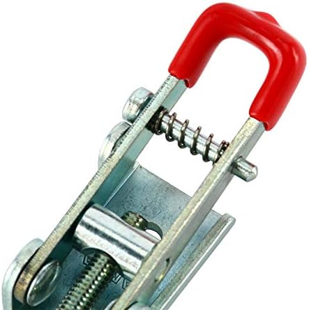 DasMorine 10 PCS Adjustable Toggle Catch Latch Clamp, 180kg 400Lbs Holding Capacity Hasp Clamp, Self-Locking Buckle Toggle Latch Clamp, Toggle Latch Heavy Duty for Tool Boxes, Trunk, Cases