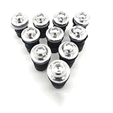YZXOOP Vis de carénage Moto Vis De Fixation pour Pare-Brise De Moto pour Ya&MAHA Diversion XSR 900 XSR900 Vis de carrosserie(Argent)