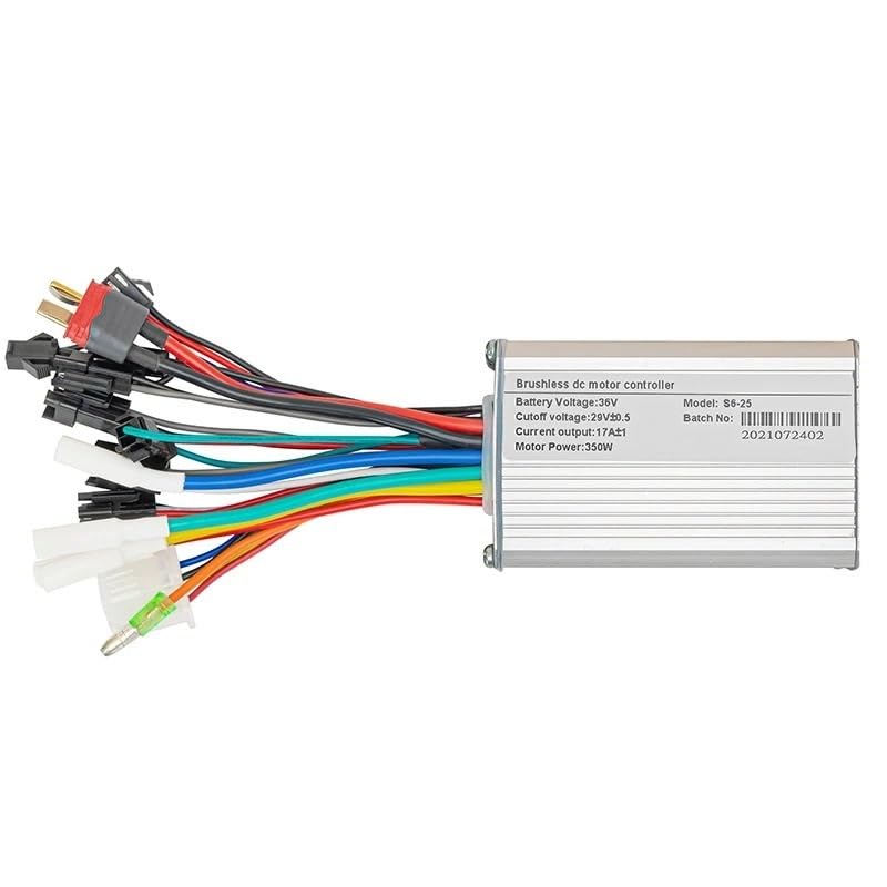 Centralina Monopattino Elettrico Scooter motorizzato con Controller 24V 36V 48V 350W Brushless Motor Controller(48V350W Brake Type 2)