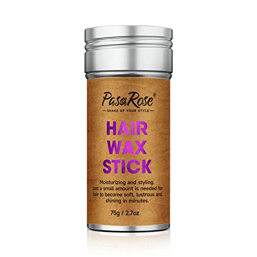 Pasarose Hair Wax Stick,Wax Stick For Hair Wigs,Non-Greasy Slick Stick，Edge Control，Styling Wax For Fly Away & Edge Frizz Hair (2.7Ounce,Pack Of 1) #TOP1