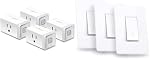 Kasa Smart Plug by TP-Link (HS103P4) 4-Pack and Kasa Smart Plug Power Strip (KP303)