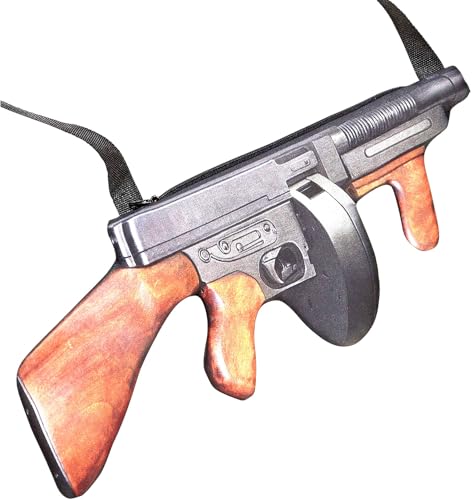 Ya en mundofriki.es: W WIDMANN MILANO Party Fashion - 96896 - Bolso metralleta, de tela, gángster, Al Capone, accesorio, disfraz, carnaval, fiesta temática, Halloween