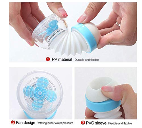 Image of Woffely 1 Pc's 360 Degree Rotating Water Faucet Aerator Splash-Proof Filter /Anti-Splash Expandable Head Nozzle /Bathroom Tap Adjustable Sprinkler /tap Shower /Water Saving Device Faucet[Multicolor]