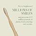 Plus Ultra 2-Pack Bamboo Toothbrush - BPA Free Soft Bristle - Dentist-Approved and All-Natural with Brush Smile Repeat and Hello Gorgeous Etched on Handles
