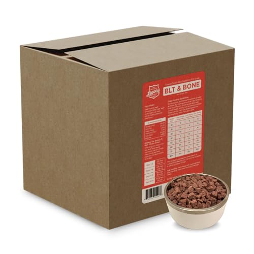 Midwest Legacy Beef Freeze Dried Raw BLT & Bone Dog Food | Premium High Protein Healthy Nutritious Dog Food Complete & Balanced Meal for Dogs, 3 Lbs