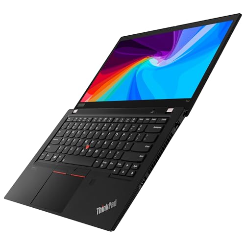 Image of Lenovo Thinkpad T14 Gen 2 14 inch Touchscreen Laptop, i5 1145G7 2.6Ghz, 16GB DDR4, 256GB NVMe SSD, 1080p Full HD, Thunderbolt 4, HDMI, Webcam, Windows 11 Pro - Black (Renewed)